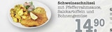 Aktuelles Schweineschnitzel Angebot bei E center in Mannheim ab 14,90 €