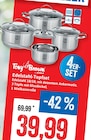 Edelstahl-Topfset Angebote von Tony Brown by STOLZ bei Kaufhaus Stolz Cuxhaven für 39,99 €