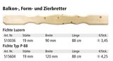 Balkon-, Form- oder Zierbretter im aktuellen Holz Possling Prospekt