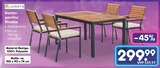 Gartengarnitur Rhodos Angebote von Juskys bei Netto Marken-Discount Langenhagen für 299,99 €