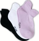 Lot de 3 paires de chaussettes invisibles - Gémo en promo chez Intermarché Super Boulogne-Billancourt à 3,99 €