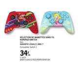 Manette sans fil horipad switch mario - HORI à 34,90 € dans le catalogue E.Leclerc