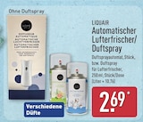 Automatischer Lufterfrischer von Liquair für 2,69 € bei ALDI Nord im Angebot Automatischer Lufterfrischer von Liquair im aktuellen ALDI Nord Prospekt