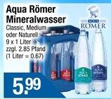 Classic von Aqua Römer im aktuellen Getränke City Prospekt für 5,99 €