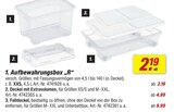 Aufbewahrungsbox R im Angebot bei toom Baumarkt in Gronau Aufbewahrungsbox R Angebote bei toom Baumarkt Gronau für 2,19 €