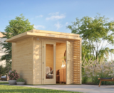 Gartenhaus 'Speedy B' im Angebot bei OBI in Mühlhausen Gartenhaus 'Speedy B' Angebote von Karibu bei OBI Mühlhausen für 899,99 €