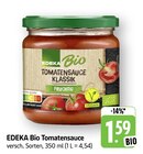 Bio Tomatensauce - EDEKA en promo chez E center Strasbourg à 1,59 €