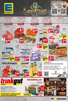 Schokolade im EDEKA Prospekt "Aktuelle Angebote" mit 8 Seiten (Krefeld)