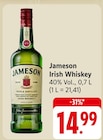 Irish Whiskey Angebote von Jameson bei EDEKA Karlsruhe für 14,99 €