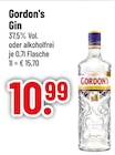 Gin im Trinkgut Prospekt Gin von Gordon's im aktuellen Trinkgut Prospekt für 10,99 €