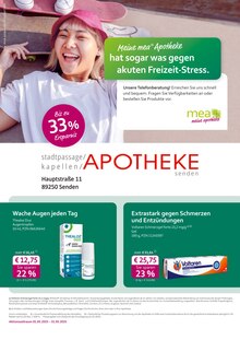 mea - meine apotheke Prospekt Unsere Mai-Angebote mit  Seiten in Senden und Umgebung