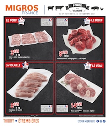 Catalogue Migros France "FOIRE À LA VIANDE" à Châtillon-en-Michaille et alentours, 4 pages, 27/11/2024 - 08/12/2024