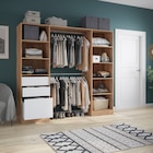 Promo kit dressing imitation chêne clair « isha » à 139,00 € dans le catalogue Brico Dépôt à Odos