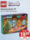 Adventskalender von LEGO Friends im aktuellen V-Markt Prospekt für 19,99 €