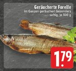 Geräucherte Forelle im Angebot bei EDEKA in Essen Geräucherte Forelle Angebote bei EDEKA Essen für 1,79 €