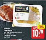 Sauerbraten von Bauerngut für 10,79 € bei E center im Angebot Sauerbraten von Bauerngut im aktuellen E center Prospekt