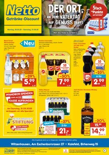 Aktueller Netto Marken-Discount Prospekt (Gerbershausen, 6 Seiten zum blättern Netto Marken-Discount Prospekt DER ORT, AN DEM DU IMMER AUSGEZEICHNETE PREISE FINDEST. mit 6 Seiten