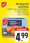 Aktuelles Norwegische Lachsfilets Angebot bei E center in Essen ab 4,99 €