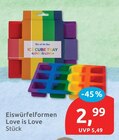 Eiswürfelformen Love is Love für 2,99 € bei budni im Angebot Eiswürfelformen Love is Love im aktuellen budni Prospekt