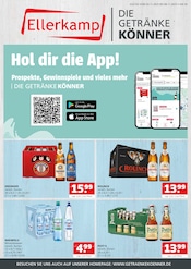 Aktueller Getränke Ellerkamp Prospekt mit Bier, "DIE GETRÄNKEKÖNNER", Seite 1