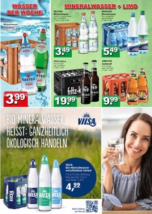 Wasser im Getränke Paradies Prospekt "DIE GETRÄNKEKÖNNER" mit 4 Seiten (Dortmund)