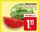 Melone im EDEKA Prospekt Wassermelone im aktuellen EDEKA Prospekt für 1,11 €