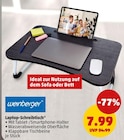 Laptop-Schreibtisch Angebote von weinberger bei Penny Cuxhaven für 7,99 €