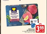 Herzstücke MSC Thunfisch Steaks Angebot in Benshausen Herzstücke MSC Thunfisch Steaks im aktuellen Prospekt bei EDEKA in Benshausen