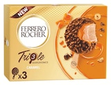 BÂTONNETS GLACÉS TRIPLE EXPÉRIENCE CARAMEL - FERRERO ROCHER en promo chez Auchan Supermarché Sarcelles à 2,65 €