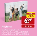 Acrylblock im Angebot bei ALDI Nord in Berlin Acrylblock Angebote bei ALDI Nord Berlin für 6,99 €