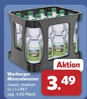 combi - Mineralwasser Angebot im Prospekt Mineralwasser bei combi im Prospekt "" für 3,49 €