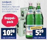 Getränkewelt - Bio-Quelle Medium o. Naturell Angebot im Prospekt Bio-Quelle Medium o. Naturell bei Getränkewelt im Prospekt "" für 5,99 €