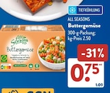 Buttergemüse von All Seasons im aktuellen ALDI SÜD Prospekt für 0,75 €