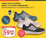 Aktuelles Terrex Tracefinder Damen- oder Herren-Trekkingschuh Angebot bei GLOBUS in Rostock ab 59,99 €
