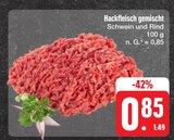 Hackfleisch gemischt Angebote bei E center Hof für 0,85 €