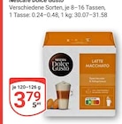 Latte Macchiato im Angebot bei GLOBUS in Kaarst Latte Macchiato Angebote von Nescafe Dolce Gusto bei GLOBUS Kaarst für 3,79 €