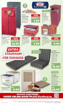 Matratze im aktuellen Kaufland Prospekt (Wuppertal) Matratze im Kaufland Prospekt "EXTRA-ANGEBOTE" mit 8 Seiten (Wuppertal)