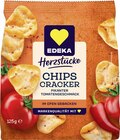 Aktuelles Herzstücke Chips Cracker pikanter Tomatengeschmack Angebot bei E center in Freiburg (Breisgau) ab 1,29 €