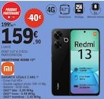 Smartphone redmi 13 - REDMI - E.Leclerc à Vandœuvre-lès-Nancy Smartphone redmi 13 - REDMI en promo chez E.Leclerc Vandœuvre-lès-Nancy à 159,90 €