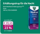 MediNait Erkältungssirup im aktuellen Prospekt bei mea - meine apotheke in Mörfelden-Walldorf
