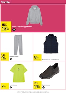 Promo Doudoune Homme dans le catalogue Carrefour du moment à la page 80