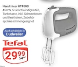 Handmixer HT450B im Angebot bei GLOBUS in Saarbrücken Handmixer HT450B Angebote von Tefal bei GLOBUS Saarbrücken für 29,99 €