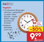 Vogeluhr Angebote von MAXXMEE bei Netto Marken-Discount Lüneburg für 9,99 €