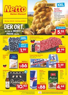 Netto Marken-Discount Prospekt der aktuellen Woche, gültig von 19.09.2022 bis 24.09.2022 Aktueller Netto Marken-Discount Prospekt "Aktuelle Angebote" mit 45 Seiten