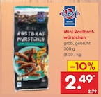 Aktuelles Mini Rostbratwürstchen Angebot bei Netto Marken-Discount in Braunschweig ab 2,49 €