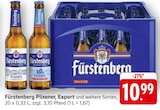 Pilsener, Export im Angebot bei E center in Singen Pilsener, Export Angebote von Fürstenberg bei E center Singen für 10,99 €
