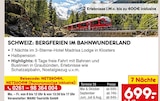SCHWEIZ: BERGFERIEN IM BAHNWUNDERLAND Angebote bei Netto Marken-Discount Reutlingen für 699,00 €