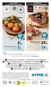 Promotion Combustible pétrole dans le prospectus Hyper U, valable du 09/12/2025 au 24/12/2025 Promo Combustible pétrole dans le catalogue Hyper U du moment à la page 60