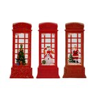 Cabine téléphonique à paillettes LED - CARREFOUR - Carrefour Cabine téléphonique à paillettes LED - CARREFOUR à 3,29 € dans le catalogue Carrefour