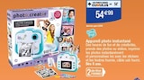 Appareil photo instantane - Canal Toys en promo chez Migros France Annemasse à 54,99 €